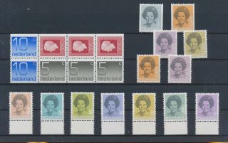 Lk73653 Netherlands Definitives Queen Beatrix Fine Lot Mnh