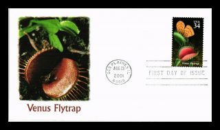Dr Jim Stamps Us Venus Flytrap Fdc Carnivorous Plants Cover Fleetwood