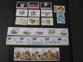Cocos Islands Stamp Sets Never Hinged Lot B