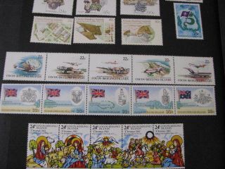 Cocos Islands Stamp Sets Never Hinged Lot B 5