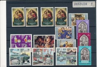 D279826 Barbuda Selection Of Mnh Stamps