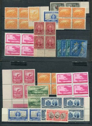 (se006) Haiti Old Stamps Mnh Some Reprints Mo Res 2pages