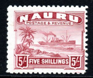 Nauru 5/ - Stamp C1924 - 48 Mounted (shiny Paper)