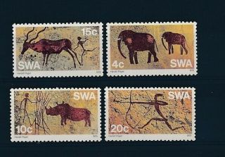 D242734 Rock Wall Paintings Mnh South Africa