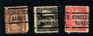 Liquidation Usa - Precancel Stamp.  - Honolulu,  Hawaii P - 466