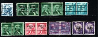 Liquidation 57 Old Usa Precancel Stamp.  - P - 415