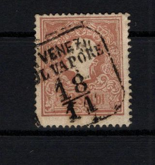P103844 / Lombardy Venetia / Maritime Postmark / Sassone 26 200 E