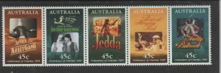 Australia 1445a 1995 Poster Scenes Vf Nh O.  G S/5