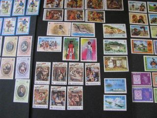 Dominica Stamp 10 Sets Never Hinged Lot C