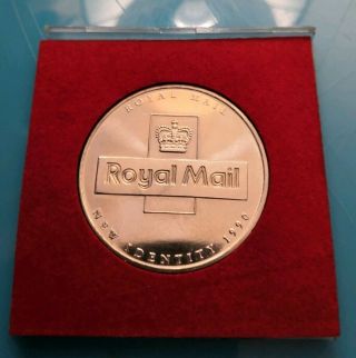 Royal Mail 1990 Commemorative Penny Black Coin / Token 150th Anniversary