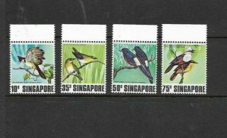 Singapore - Birds Set - 1978 - Mnh
