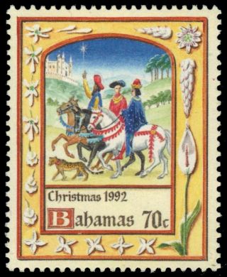 Bahamas 766 - Christmas Nativity " Journey Of The Magi " (pb10381)