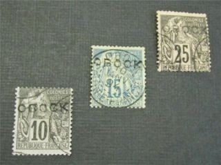 Nystamps French Obock Stamp 14//17 $83