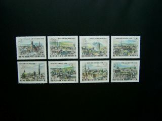 Austria Semi - Postal Stamps 1964 Year Complete Set,  Scott B306 - B313.  Mh