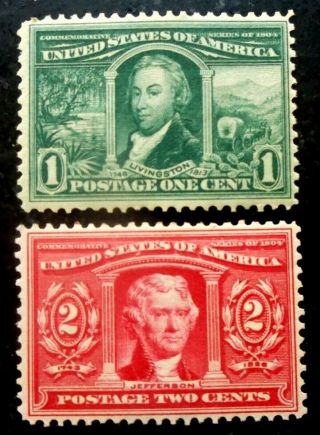 Buffalo Stamps: Scott 323 - 234 Louisiana Purchase,  Vlh/og & Vf,  Cv = $50