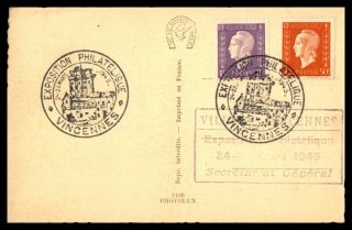 Mayfairstamps France 1945 Paris Bastille Post Card Wwb29355