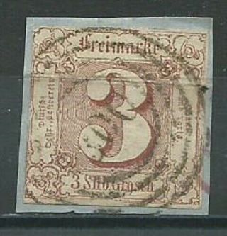 German States Thurn & Taxis Northern 1859 3sgr Red Sg17 Good (2006)