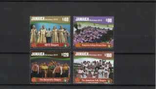 Jamaica 2009 Christmas Choirs Set Um (mnh)