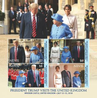 Nevis 2019 President Trump Visits The United Kingdom I201901