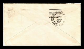 Dr Jim Stamps Us Chicago St Louis Railway Post Office Cover 1894 Rpo