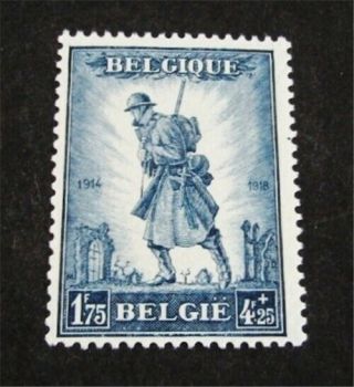 Nystamps Belgium Stamp B124 Og H $80