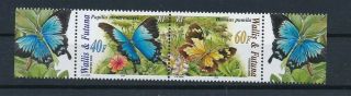 D276036 Butterflies 2005 Mnh Wallis & Futuna