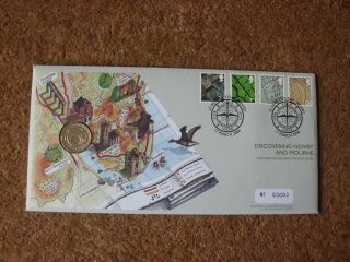 2006 Discovering Newry And Mourne Coin Cover With £1 Coin - Rf611