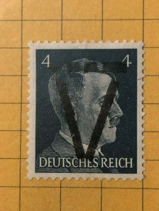 Germany (saulgau) 1945 Post Wwii - Local Issue 4 Rpf.  Mh Og