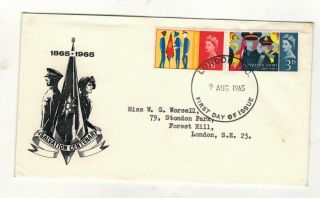 1965.  Salvation Army Fdc.  / Non Phos.