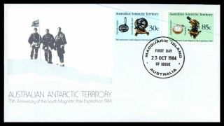 Mayfairstamps Australian Antarctic Territory 1984 Aat Macquarie Island Pole Expe