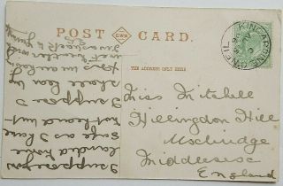 Great Britain Scotland 1906 Kincardine Picture Post Card,  Kincardine O 