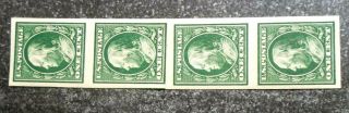 Buffalo Stamps: Scott 383v Franklin Paste - Up Coil Strip,  Mnh/og & Vf