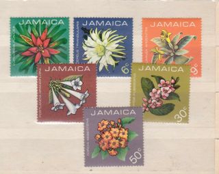 Jamaica 1973 Sc 369/74 Flower,  Set Mnh P635