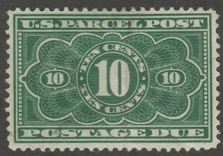 Usa Scott Jq4 Parcel Post Postage Due 10 Cent (jq4 - 4)