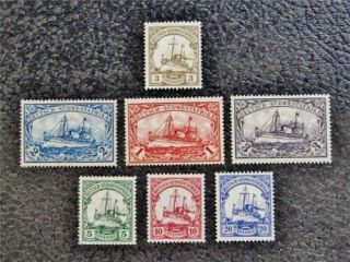 Nystamps German South West Africa Stamp 26 - 33 Og H / Nh $43