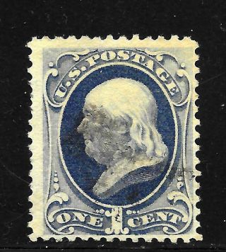 Hick Girl Stamp - Old Classic U.  S.  Sc 182 Franklin,  Secret Mark Y2235