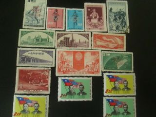 Mostly Chinese Assortment Of Stamps 6