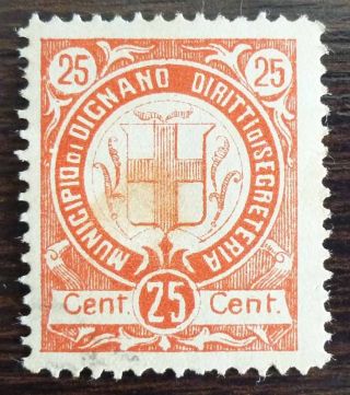 Italy - Rarely Seen Revenue Stamp Rr Italien Stempelmarke Usa J26