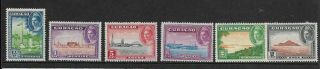 6 Curacao Stamps Card