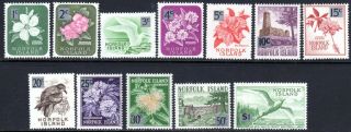 (a - 758) Norfolk Is.  1966 - Complete Set - Mh/mnh