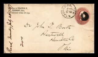 Dr Jim Stamps Us Railway Post Office Cover Unique Cancel York Chi 1887