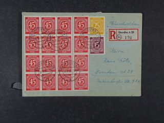Germany 1948 Cover (2 Scans) 3451