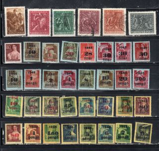 Hungary Magyar Poste Europe Stamps & Hinged Lot 51712