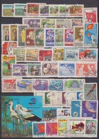 North Vietnam - 1957 - 2000 Stamp Accumulation