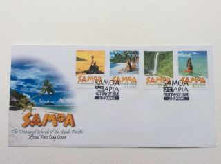 Samoa 2002 Samoa The Treasured Islands Of The South Pacific First Day Cover