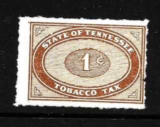 Hick Girl Stamp - State Of Tennessee 1 Cent Tobacco Tax Stamp Y5311