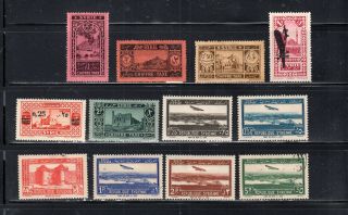 Middle East Syria Sar Stamps Hinged Lot 946