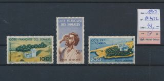 Lk85845 French Somalia 1947 Airmail Fine Lot Mh Cv 42 Eur
