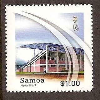 Samoa 2007 South Pacific Games Apia Park Rugby 1v Mnh
