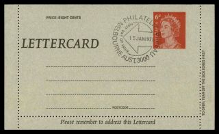 Mayfairstamps 1971 Australia Fdc 6c Qeii Letter Stationery Card Wwb47835